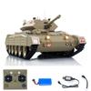 wheelfun 1/16 2.4G RC Military Tank Coolbank Crusader Mk Iii Wireless Control Battle Tank Model 360Turret Rotary Smoke Sound Lights RTR Hobby Grade Model for Adult Hobby(Yellow) view 1