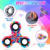 12 Pcs Metal Fidget Spinner Sensory Fidget Toys Adults Kids 4-8-12 with Autism ADHD Easter Basket Stuffers for Kids Anxiety Toys Stress Relief Teen Boy Gifts Birthday Party Favors Classroom Prizes view 3