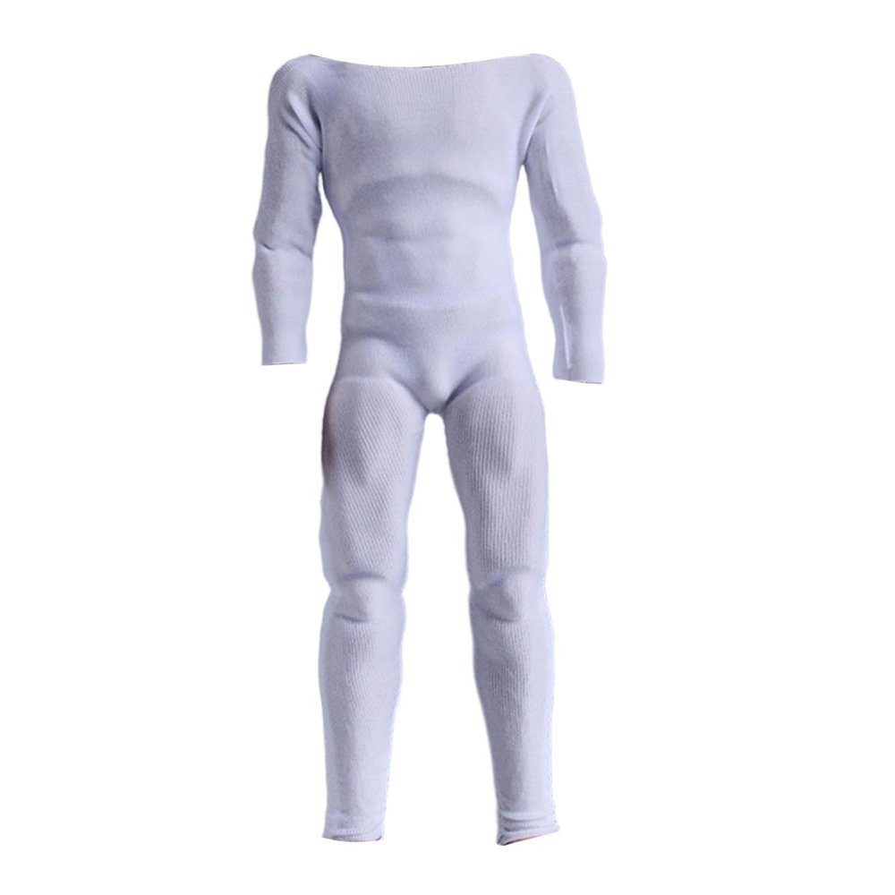 1/12 Scale Action Figure Clothes Bottoming Jumpsuit Casual Elastic for 6 inch Man Trendy Layer Tights Bodysuit