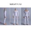 1/12 Scale Action Figure Clothes Bottoming Jumpsuit Casual Elastic for 6 inch Man Trendy Layer Tights Bodysuit view 3