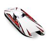 wheelfun DTRC E33 Kevlar Prepainted Boat Hull for Remote Control High Speed Boat RC DIY WateRCraft Model Only for Advanced Player Hobby Grade Model for Adult Hobby(White) view 1
