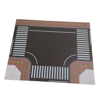 1/64 Highway Scene Model,Mini Diecast Garage, Pad,Background Nonslip Layout Underground Garage Runway Scene Parking Lot, Style C