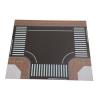 1/64 Highway Scene Model,Mini Diecast Garage, Pad,Background Nonslip Layout Underground Garage Runway Scene Parking Lot, Style C view 2