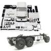 wheelfun Jdm-218B 1/14 6 * 6 Radio Controlled Off Road Dump Truck Kit Metal Chassis Differential Locks RC Model Dumper Plastic Car Shell Hobby Grade Model for Adult Hobby view 1