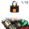 MotiveTech RC Vehicle Travel Pack for 1/8 1/10 Model Car Accessories, Orange Handbag view 4