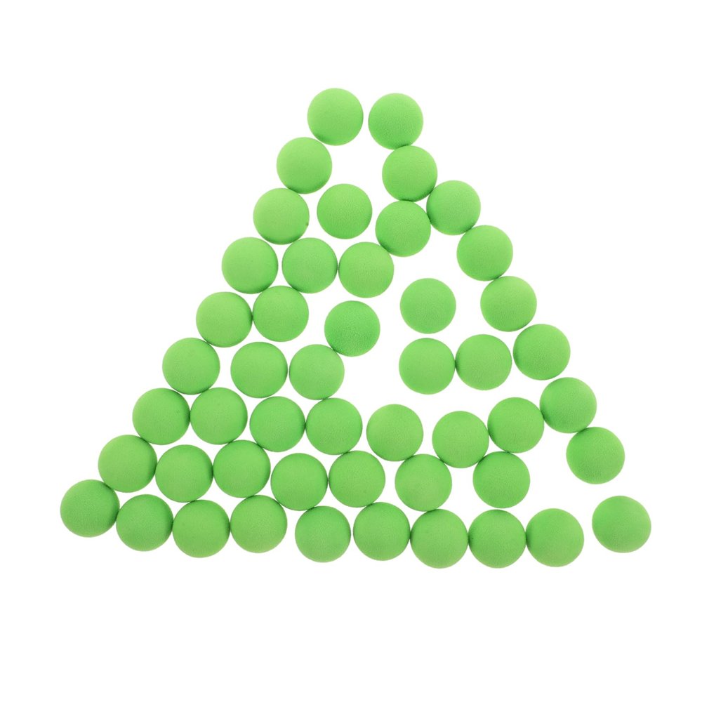 BESPORTBLE 50pcs Foam Balls for Boys and Girls Ball Pit Gun Blaster Foam Toy Launch Replacements