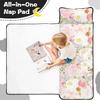 Personalized Toddler Nap Mat with Name Custom Princess Sleeping Bag with Pillow& Blanket for Girls Ideal Slumber Bags for Daycare, Preschool & Kindergarten view 3
