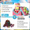 Apluses 172PCS Magnetic Blocks | Montessori STEM Sensory Toys for Kids Ages 3-8, Educational Construction Cubes and Gifts for Toddlers, Boys & Girls view 4