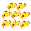 8pcs Wind Up Jumping Chick for Cute Easter Basket Fillers Chicken Clockwork for Engaging and Adorable Hopping Action Enhances Motor Skills and Coordination view 1