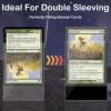 1500 Pack Card Sleeves for Trading Cards, FOTEEMO Inner Sleeves Ideal for Double-Sleeving Trading Card Sleeve Compatible with MTG, TCG, Gaming Cards Never Tear (64 * 89mm) view 2