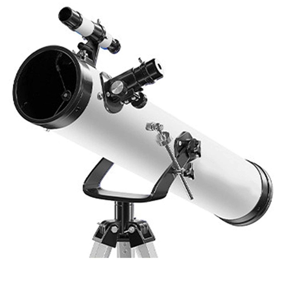 114mm Reflective Telescope with Tripod & Planetary Mirror for Kids & Astronomy Beginners, Portable Telescope with 3 Magn