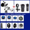 114mm Reflective Telescope with Tripod & Planetary Mirror for Kids & Astronomy Beginners, Portable Telescope with 3 Magn view 2