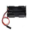 YYAZYYZ 5/10pcs 4 Cell AA Holder Case with JR Connector Double Layer Slot Box 6V for RC Servo Tester Flysky Receiver view 3