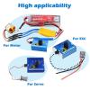 YYAZYYZ 3CH Digital Servo Tester ESC CCPM Consistency Speed Controler+4 Cell AA Holder Case for Helicopter Car view 3