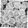 Cabilock 50pcs Clear Button Badge Kit for DIY Crafts Create Your Own Picture Pins with Acrylic Design Safe and Fun Badge Making Supply for Develop Crafting Skills and Creativity view 3