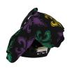 3D Fleur De Lis Mardi Gras Baby Car Seat Canopy Cover, Multi Use Breathable Nursing Breastfeeding Covers for Mom Soft Stroller Sun Shade Newborn Shower Gift view 3