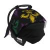 3D Fleur De Lis Mardi Gras Baby Car Seat Canopy Cover, Multi Use Breathable Nursing Breastfeeding Covers for Mom Soft Stroller Sun Shade Newborn Shower Gift view 4