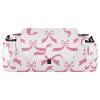 CZXW Baby Stroller Bag Pink Bows Ribbons Stroller Caddy Organizer Bag with Adjustable Straps Non-slip Hook Large Storage for Strollers view 1