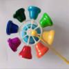 U5GAAALPPQ9 Children Eight-Tone Clock Music Teaching aids Montessori O Percussion Instruments Kindergarten Music Learning Equipment handbell view 2