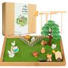 31 Pcs Zen Garden Kit for Desk, Mini Zen Sand Garden with Wooden Tray & Rake, Japanese Gift Set for Home, Office Desk Decor view 1