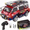 captainrc Delica RC Car,1/24 Scale Station Wagon,2.4Ghz Remote Control Truck,4WD RC CrawlerEquipped with Cool LED LightsOff Road Vehicle Model Suitable for Adults (4WD-Red) view 1