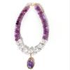 5cm Vintage Pearl Necklace Women'S Versatile Accessory,Purple,41+6.5cm view 1