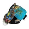 3D Ocean Fish Baby Car Seat Canopy Cover, Multi Use Breathable Nursing Breastfeeding Covers for Mom Soft Stroller Sun Shade Newborn Shower Gift view 3