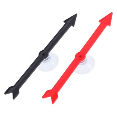 2pcs Suction Cup Arrow Spinner Game Accessories Plastic DIY Arrows for Board Games Classroom Activities and