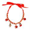 ZYIBPMSJKQCFK Christmas Santa Claus Pendant Necklace,brown,88cm view 2