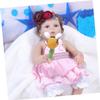 GALPADA 1Pc Knitted Bee Shaped Hand Rattle Plaything Safe Portable Sensory Chic for Boys Comforting Lightweight Design view 3