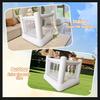 Dream Castle Mini Bounce House,Electric Pump Toddler Bounce House for Kids 3-6 Kid,Indoor or Outdoor Playhouse,Bouncy Castle Commercial PVC Materials55 * 55inch view 4