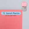 200 Personalized Name Stickers for Children. Adhesive Labels for School, Kindergarten, Books, Toys, and Tupperware. Waterproof Labels Measuring 2.3 x 0.4 in view 2