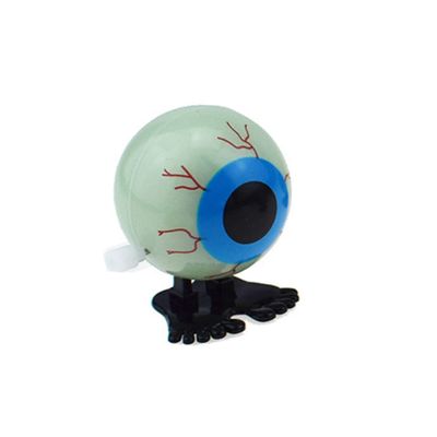 Toyvian 1Pc Halloween Glow Dark Eyeball Wind Up for Fun Clockwork for Spooky Decor and Party Favors Safe and Engaging Design Little Hands