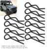 Rc Body Clips Pins, 20PCS 7mm Rc Car Body Shell Pin Shell R Clips Car (Black) view 4