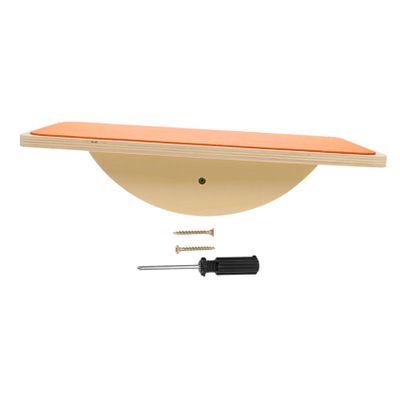 GARIOUANS Wooden Balance Training Board Sensory for Bright Color Seesaw for Balance Development for Fun Outdoor Activity