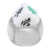 RiToEasysports 5pcs Mahjong Wind Direction Cube Small Portable Ball Cube for Mahjong Players and Casual Drinking Games (Transparent) view 3