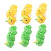 BESPORTBLE 6Pcs Wind Up Caterpillar for Educational Playthings Funny Clockwork Playset for Party Favors and Sensory Play Material view 1