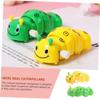 BESPORTBLE 6Pcs Wind Up Caterpillar for Educational Playthings Funny Clockwork Playset for Party Favors and Sensory Play Material view 4
