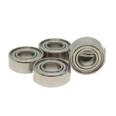 AELATNGS 10pcs SMR115ZZ Bearing 5x11x4 mm ABEC5 Stainless Steel Bearing MR115ZZ MR115 SMR115 ZZ Z L11150ZZ 5 * 11 * 4 mm Micro Motors Bearing(SMR93Z 3x9x4mm)