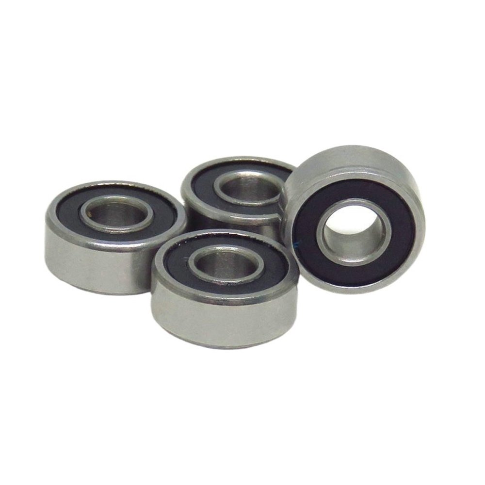 AELATNGS 10pcs SMR104 2RS Bearing 4x10x4 mm ABEC7 Stainless Steel Bearing MR104-2RS MR104 SMR104 RS 4 * 10 * 4 Bearing SMR95 SMR106 SMR126(SMR126-2RS 6x12x4mm)