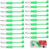 20Pcs RC Body Clips W/Pull Tabs R Pins Universal Shell Replacement Parts for 1/10 1/12 1/14 TRAXXAS ARRMA Axial Losi Redcat HPI Exceed Rc Car Crawler Truck Buggy Drone (Green) view 1