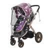 1PC Universal PVC Baby Stroller Rain Cover, Waterproof Dust Wind Pram Accessory, Child Pushchair with Zipper Window view 2