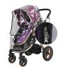 1PC Universal PVC Baby Stroller Rain Cover, Waterproof Dust Wind Pram Accessory, Child Pushchair with Zipper Window view 3