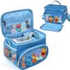 Kowenlic Carrying Case Compatible with Little Tikes Story Dream Machine Starter, Carry Bag Compatible with Toniebox Starter Set, Storage Case for Tonie Figures, for Storybook-blue (Bag Only) view 1