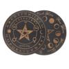 Alasum 2pcs Wooden Divination Board Star Pendulum Answer Boards for Home Compact Wiccan Altar Accessory Wooden Material for Mystical Atmosphere view 1