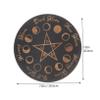 Alasum 2pcs Wooden Divination Board Star Pendulum Answer Boards for Home Compact Wiccan Altar Accessory Wooden Material for Mystical Atmosphere view 2