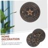 Alasum 2pcs Wooden Divination Board Star Pendulum Answer Boards for Home Compact Wiccan Altar Accessory Wooden Material for Mystical Atmosphere view 3