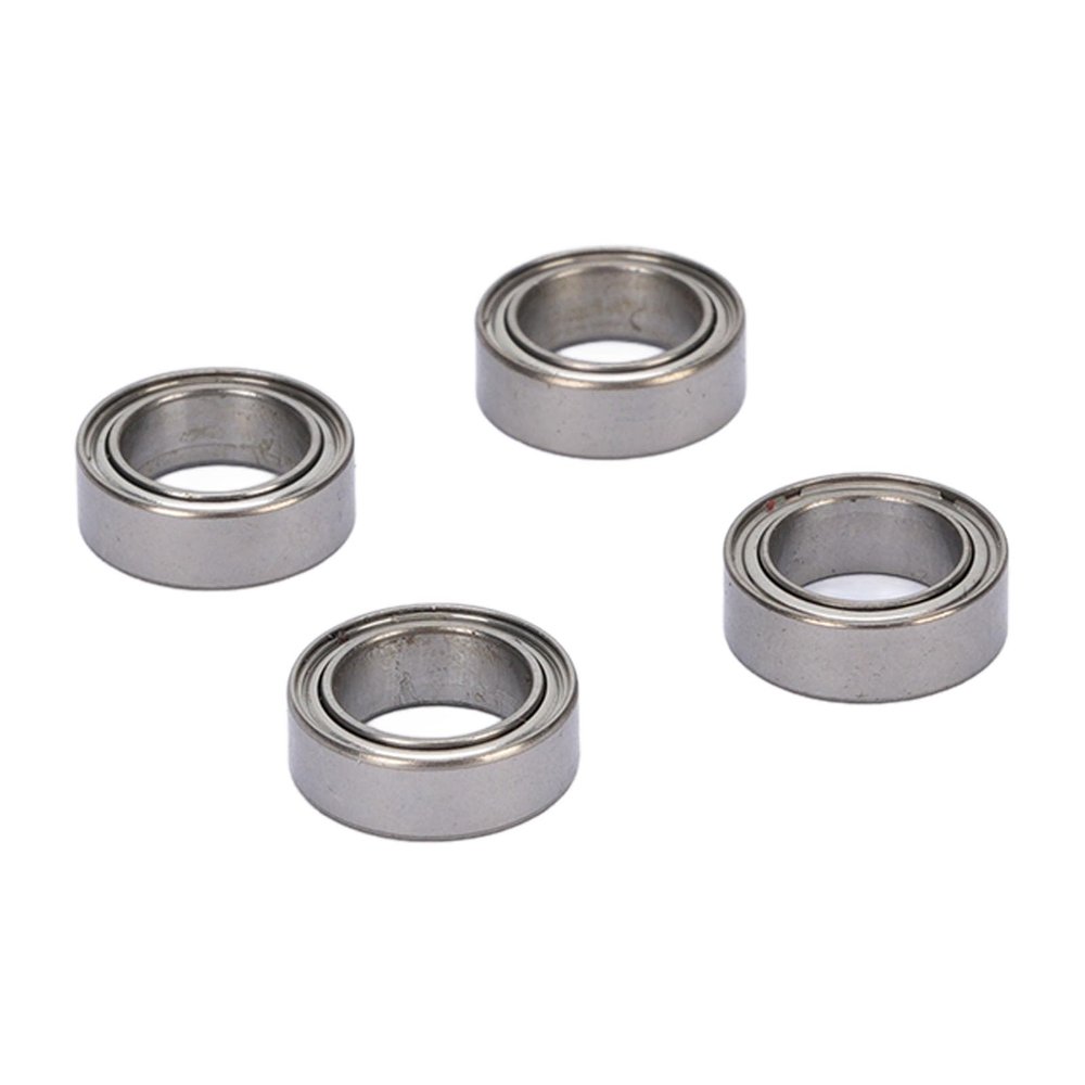 Keenso RC Car Ball Bearings 4Pcs Metal Bearing Kit Easy Replacement Wide Compatibility with SCY 16101 16102 16103 16201 for Remote Control Car Upgrade Parts