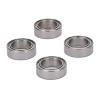 Keenso RC Car Ball Bearings 4Pcs Metal Bearing Kit Easy Replacement Wide Compatibility with SCY 16101 16102 16103 16201 for Remote Control Car Upgrade Parts view 3