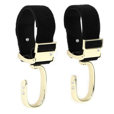 Akozon 360 Rotatable Baby Carriage Hook - Limited Edition Gold | Sturdy Aluminum Alloy | Up to 30kg Load | Easy to Install & Disassemble | Nonslip Design for Shopping & (Limited Edition Rose